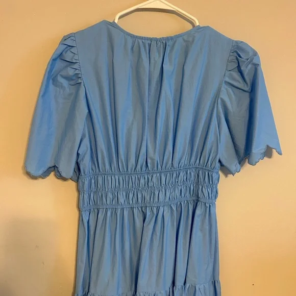 Anthropologie Moon River Light Blue Dress - Picture 7 of 8